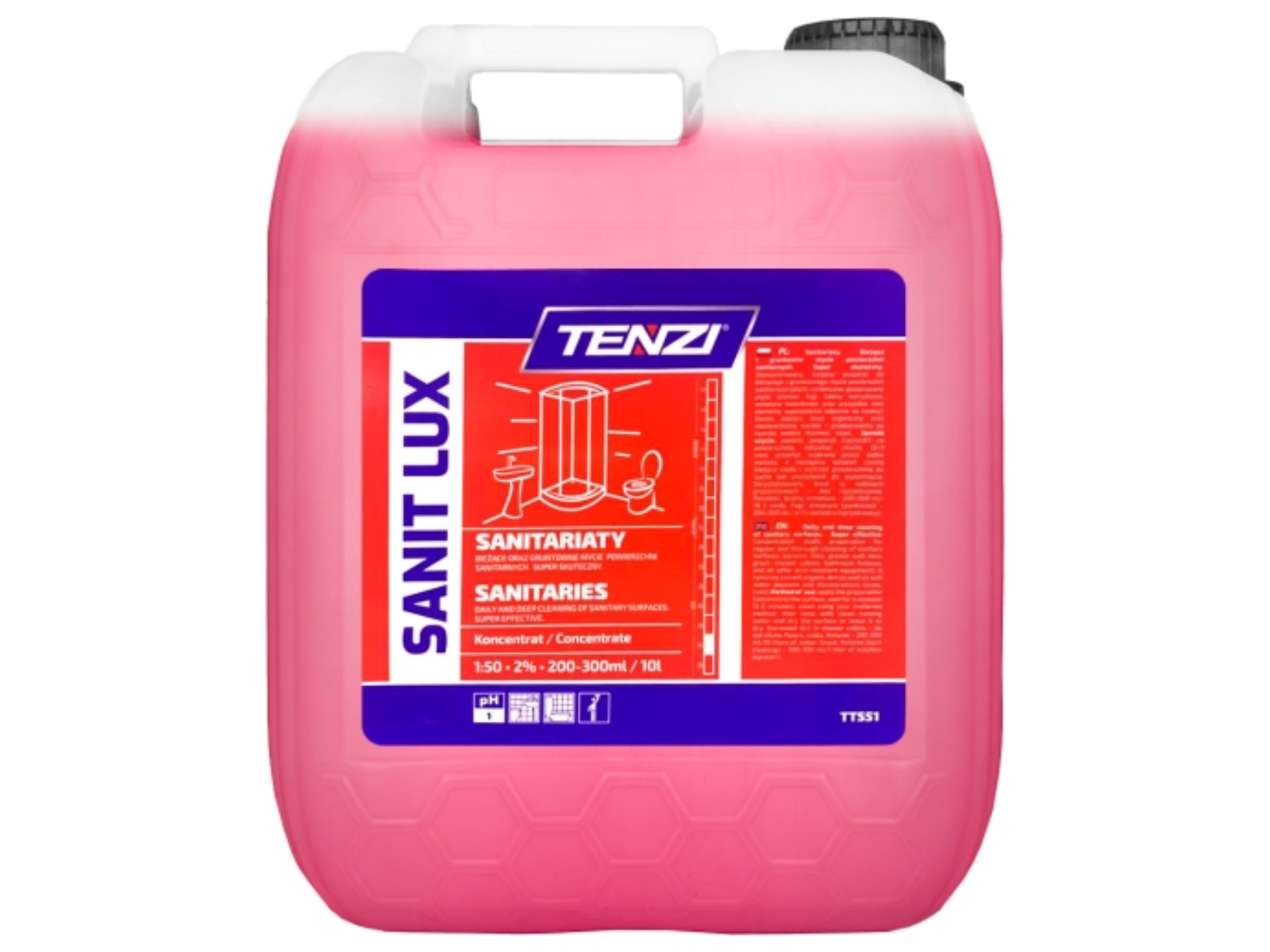 SANIT LUX Gruntowne i bieżące mycie 5L Tenzi